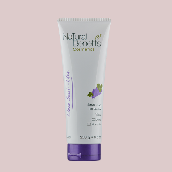 Gel Sensi Uva Natural Benefits Cosmetics
