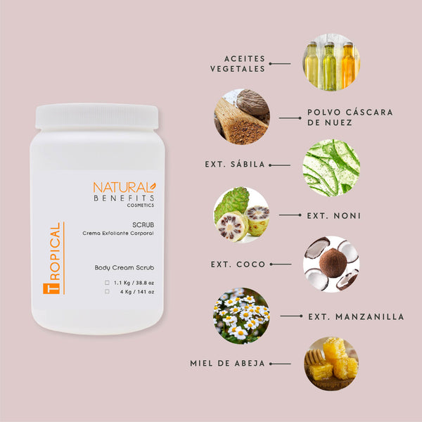 Scrub Tropical - Crema Exfoliante