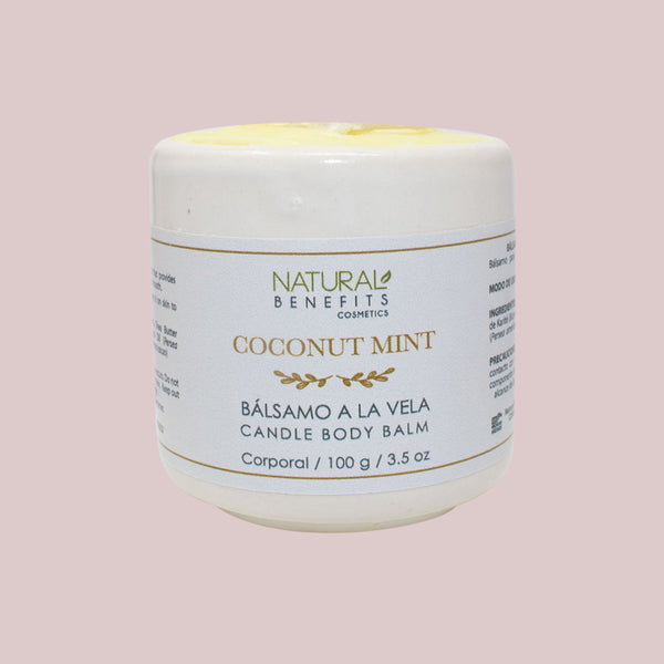 Bálsamo a la Vela Coconut Mint - Para Masaje