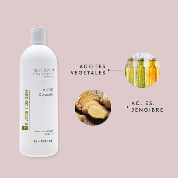 Aceite Té Verde y Jengibre