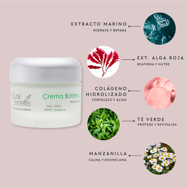 Crema Piel Mixta - Botánica