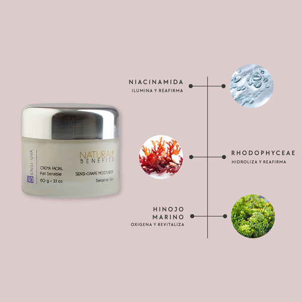Crema Piel Sensible - Sensi Uva