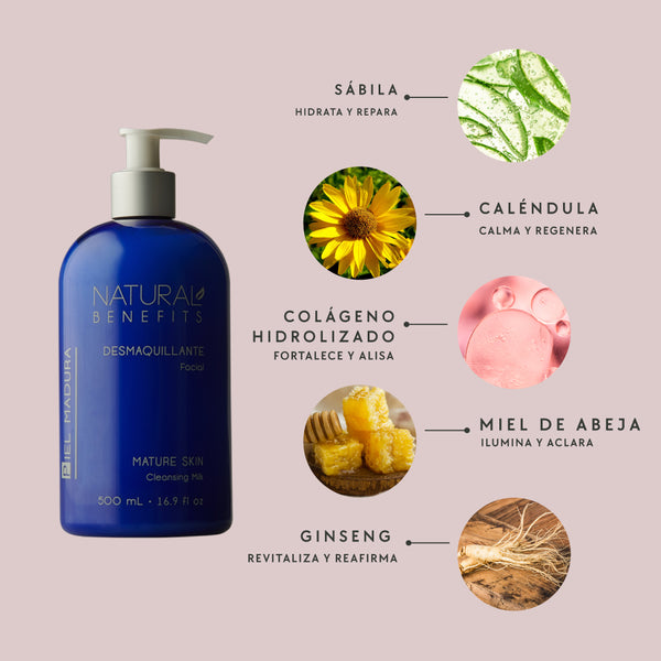 Desmaquillante Piel Madura - Platina