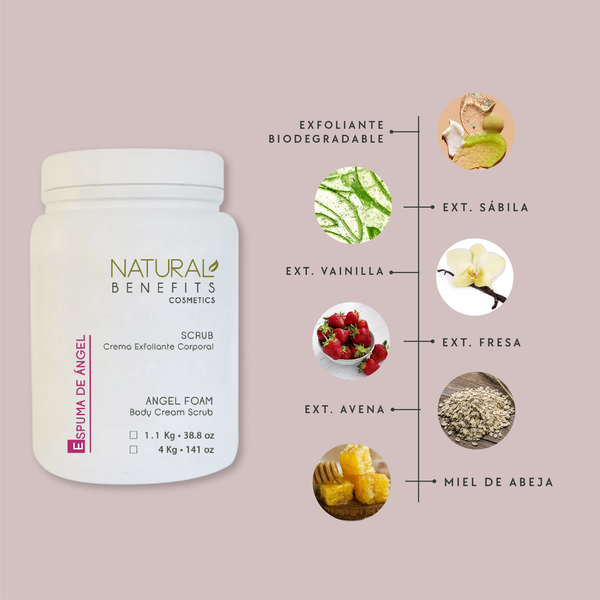 Scrub Espuma de Ángel - Crema Exfoliante