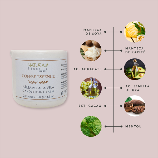Bálsamo a la Vela Coffee Essence - Para Masaje