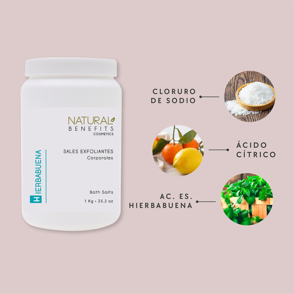 Sales Exfoliantes Hierbabuena