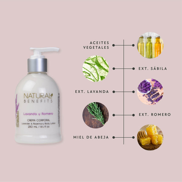 Crema Lavanda y Romero