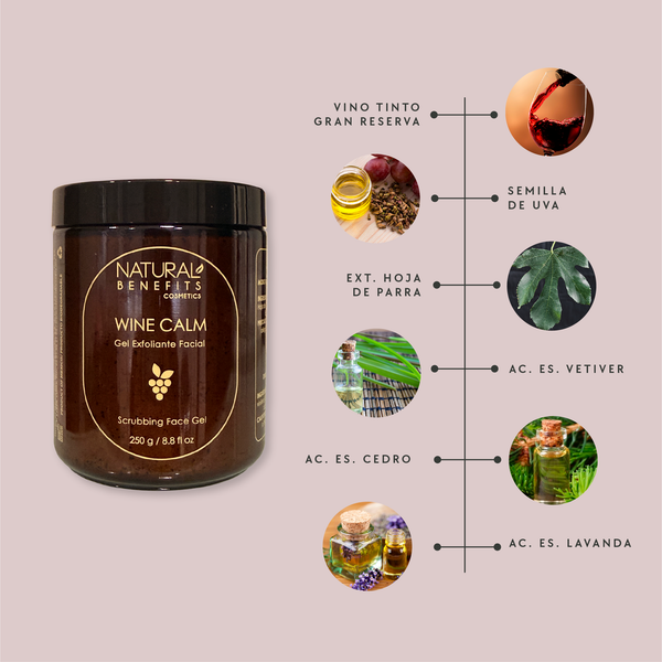 Wine Calm - Scrub Facial Antioxidante